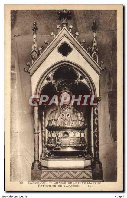 CPA Tarascon Chasse de Sainte Marthe Patronne de Tarascon