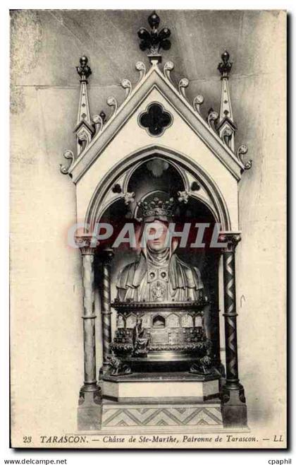 CPA Tarascon Chasse de Ste Marthe Patronne de Tarascon