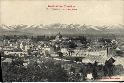 CPA Tarbes Vue Generale
