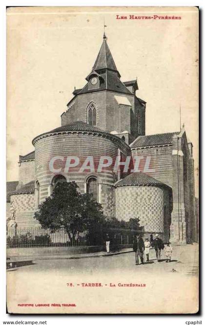 Tarbes CPA La cathedrale