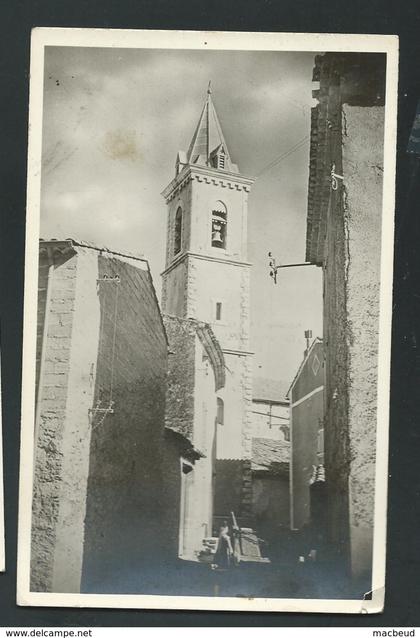 n°117 Tavernes ( var ) - l'église  ( carte abimée dans un angle )  -  maca1497