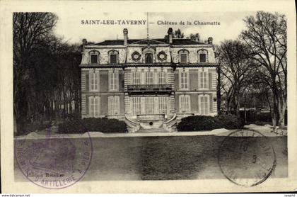 CPA Saint Leu Taverny Chateau de la Chaumette