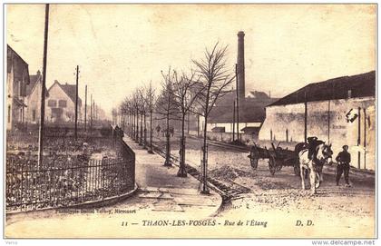 Carte Postale Ancienne de THAON les VOSGES