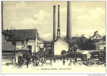 Carte Postale Ancienne de THAON les VOSGES