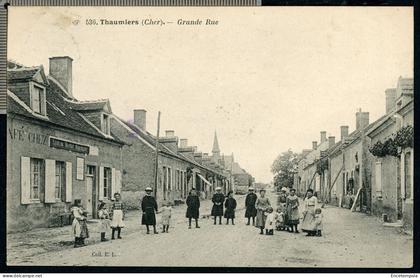 Carte postale - France - Thaumiers - Grande Rue (CP27557)