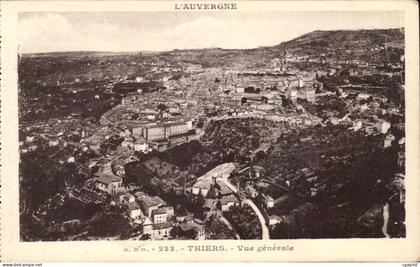 Thiers - Vue Generale - CPA