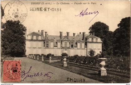 CPA Thoiry Le Chateau, Facade s le Parc FRANCE (1379122)