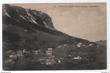 THOLLON LAJOUX VUE GENERALE