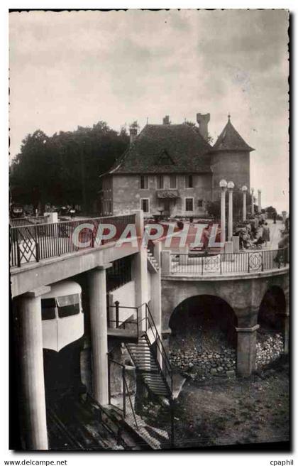 CPA Thonon Les Bains Le Funiculaire