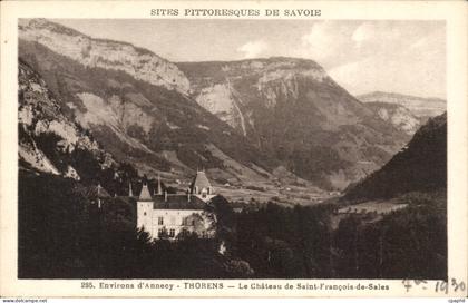 CPA Environs d'Annecy Le chateau de Saint Francois de Sales Thorens