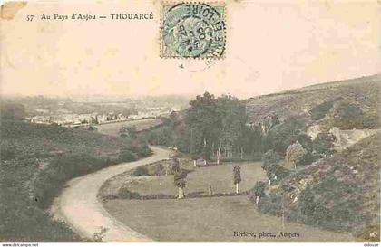 Carte Postale Ancienne - 49 - Thouarcé - Vue Générale - Oblitération ronde de 1905 - CPA - Voir Scans Recto-Verso - Posc