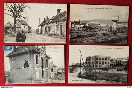8  cartes -   Thourotte    -( 60. Oise )