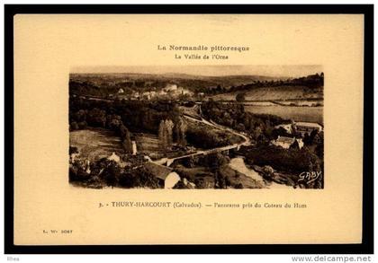 14 Thury-Harcourt vue aerienne D14D K14689K C14689C RH104244