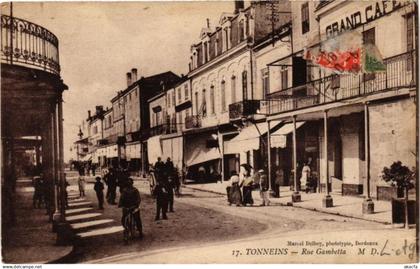 CPA TONNEINS-Rue Gambetta (264012)