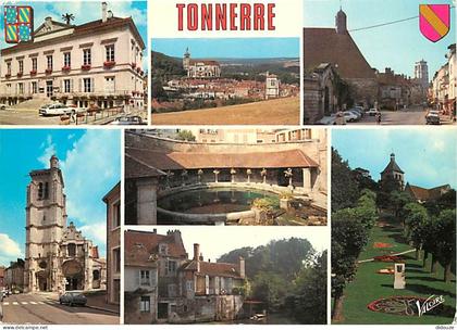 Carte Postale - 89 - Tonnerre - Multivues - Automobiles - Bateaux - Flamme Postale de Tonnerre - CPM - Voir Scans Recto-