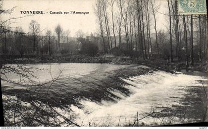 CPA Tonnerre Cascade Sur I'Armançon