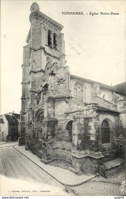 CPA Tonnerre Eglise Notre Dame
