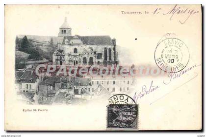CPA Tonnerre Eglise St Pierre