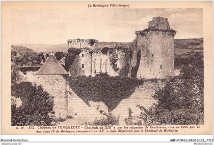 ABFP7-22-0563 - TONQUEDEC - Chateau De TONQUEDEC