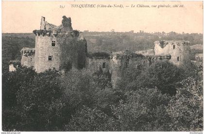 CPA Carte postale France  Tonquédec  Le Château vue générale VM62558