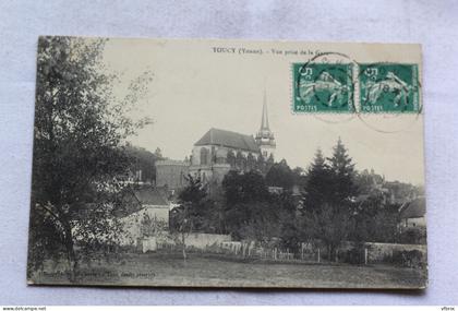 Cpa 1911, Toucy, vue prise de la gare, Yonne 89