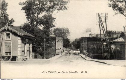 Toul CPA Porte Moselle