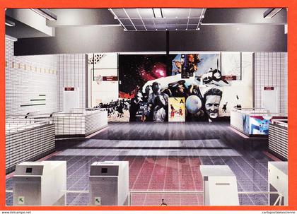 29187 /  Metro TOULOUSE MERMOZ Salle Billets Fresque CHAMBAS CAPITOLE 6mn MIRAIL-BASSO CAMBO Les STATIONS 10/15