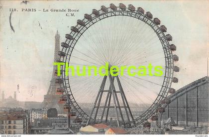 CPA 75 PARIS LA GRANDE ROUE