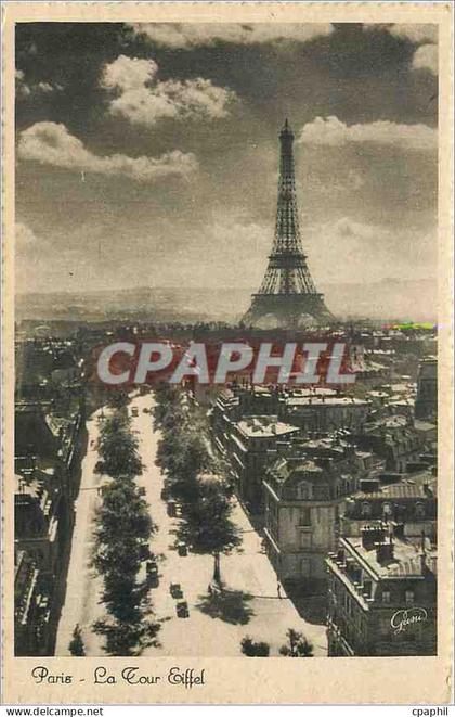 CPA PARIS - La Tour Eiffel