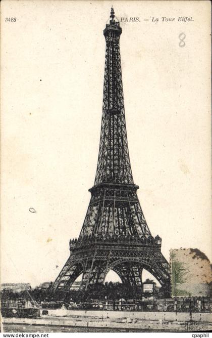 CPA Paris La Tour Eiffel