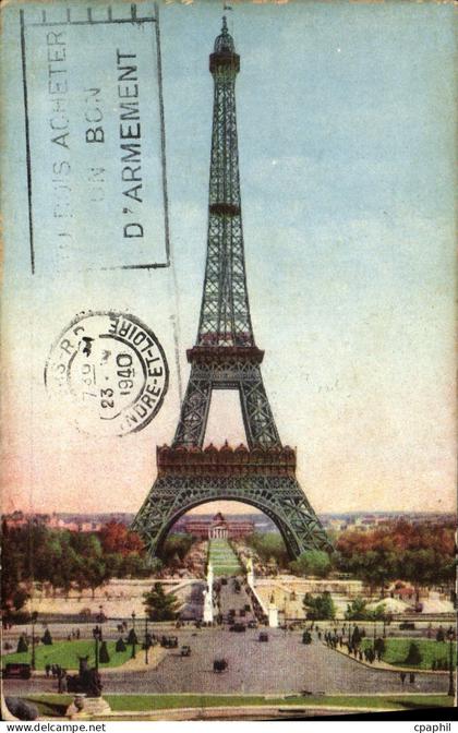 CPA Paris Tour Eiffel