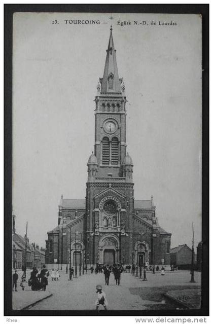 59 Tourcoing eglise    D59D  K59599K  C59599C RH040646