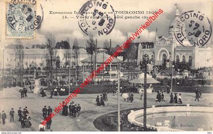 Exposition Internationale 1906 - vue d'ensemble - Tourcoing - (59) Nord