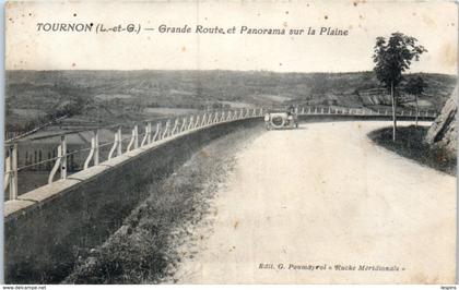 47 - TOURNON -D'AGENAIS --  grande rute et Panorama