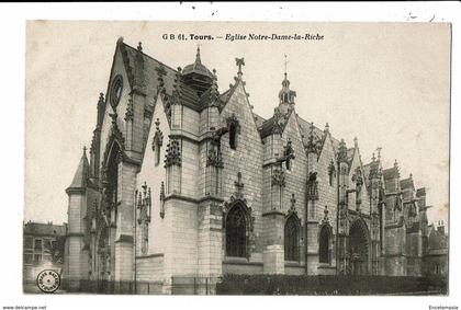 CPA-Carte Postale-France-Tours - Eglise Notre Dame la Riche  VM6788