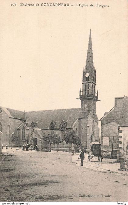 29 Tregunc l' église CPA