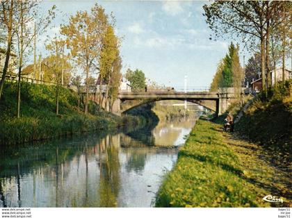 Tremblay en France - le canal de l'Ourq