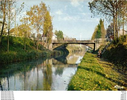 Tremblay en France - le canal de l'Ourq