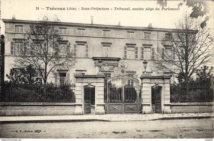 CPA Trevoux Ain Sous Prefecture Tribunal ancien siege du Parlement