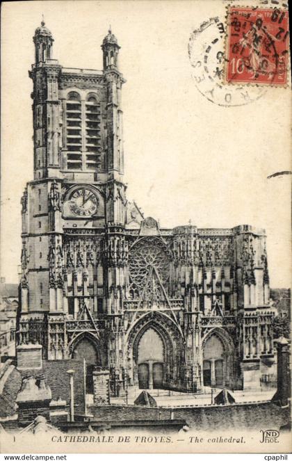 CPA Cathedrale de Troyes
