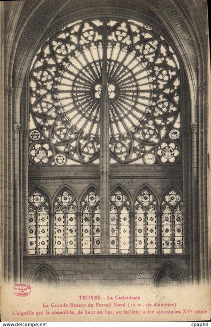 CPA Troyes La Cathedrale
