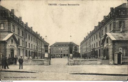 Troyes CPA Caserne Beurnonville