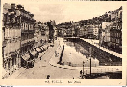 Tulle - Les Quais - CPA
