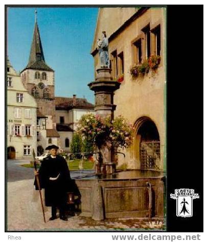 68 Turckheim - TURCKHEIM (Haut-Rhin)  Le Veilleur de Nuit -  cpm Rhea D¤68  K¤68374  C¤68338