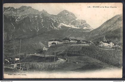 CPA Ugine, Ugine et le Mont Charvin