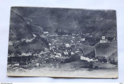 Cpa 1911, Cerdon,  panorama, Ain 01