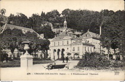 Uriage les Bains - L'Etablissement Thermal - CPA