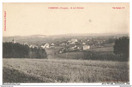 AYJP9-1103-88 - URIMENIL - A vol d'oiseau - Vue générale