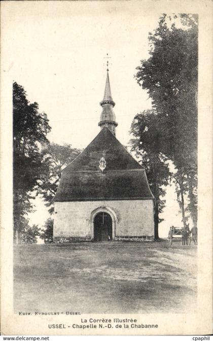 CPA Ussel Chapelle ND de la Chabanne