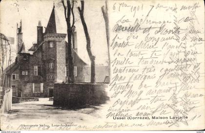 CPA Ussel Maison Lavialle